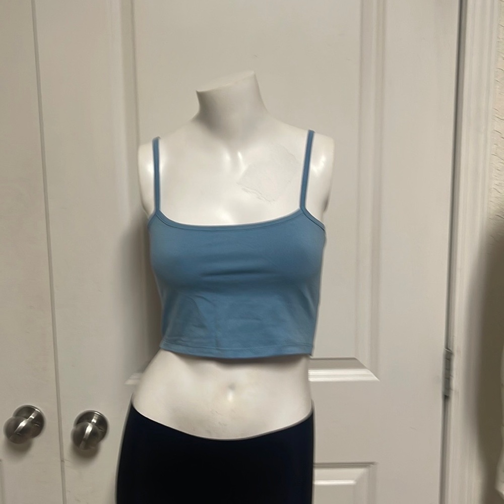 Blue cami top